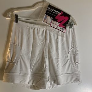 New In-Between Short Shorties 2 1/2” inseam White